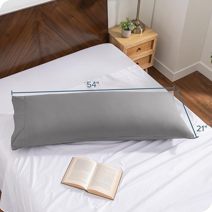 Bare Home Microfiber Body Pillow Cover - Image 6