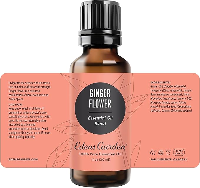 Edens Garden Ginger Flower Essential Oil Blend- 100% Pure Premium Grade - Image 9