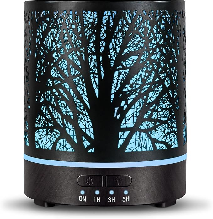 EQUSUPRO Essential Oil Diffuser 300ml Metal Electric Ultrasonic Diffuser by EQUSUPRO