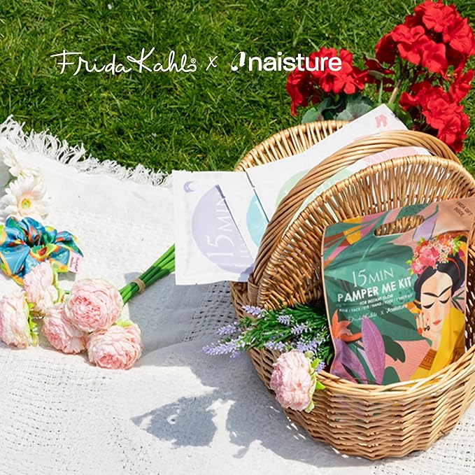 Naisture x Frida Kahlo 15 Min Pamper Me Kit Korean Spa Skincare Gift Set - Image 8