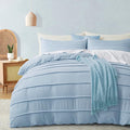 Oli Anderson Airy Blue Duvet Cover King Size by OliAnderson