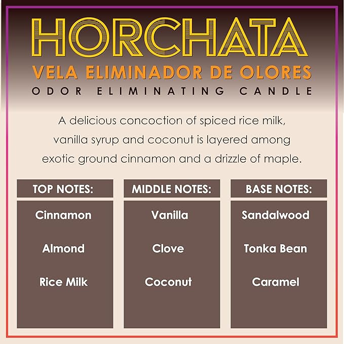 Horchata Odor Eliminating Highly Fragranced Candle - Image 5