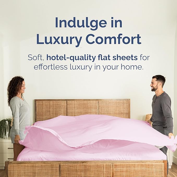 Twin XL Size Flat Sheet - Image 2