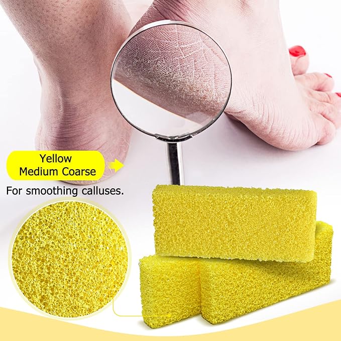 Disposable Foot Scrubber Sponge Pads Pedicure Pumice Stone - Image 5