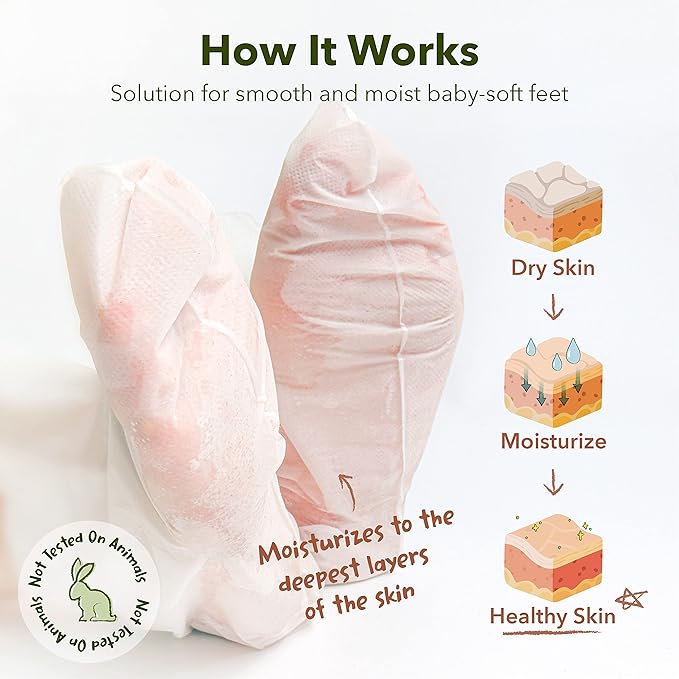 Purederm Shiny & Soft Foot Peeling Mask - Image 8