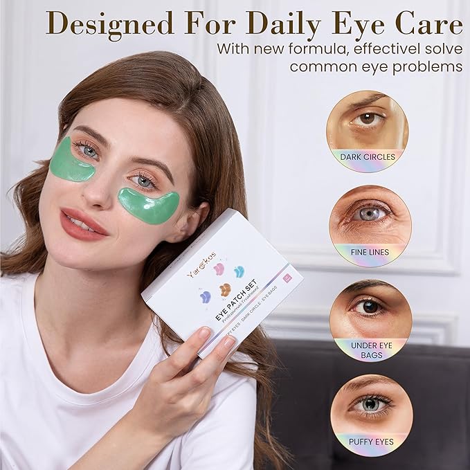 32 Pairs Under Eye Patches, Hydrating Eye Masks - Image 3