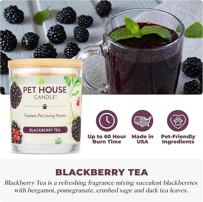 Pet House Candles, Scented Pet Friendly Candles, Clean Burning Plant-Based - Image 2
