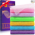 UJFQBH 6 Pieces African Bath Sponge African Net Long Net Bath Sponge by BuyNow