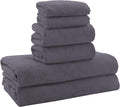MOONQUEEN Ultra Soft Towel Set-Quick Drying-2 Bath Towels 2 Hand Towels 2 by MOONQUEEN