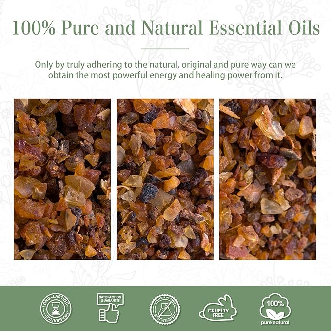 Myrrh Essential Oil, 1.01Fl.Oz PHATOIL Pure Essential Oil Singles - Image 7