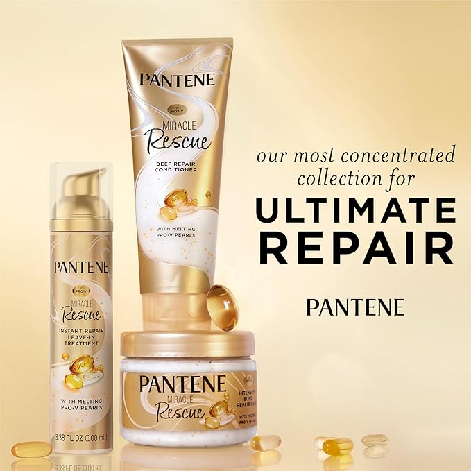 Pantene Miracle Rescue Hair Mask, Intensive Bond Repair - Image 6