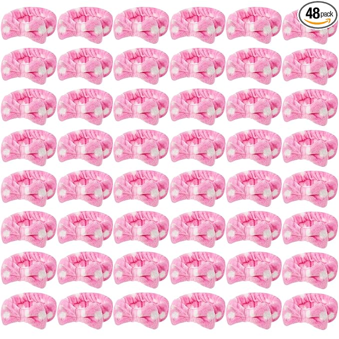 Tigeen 48 Pieces Spa Headband Bulk, Headband by Tigeen