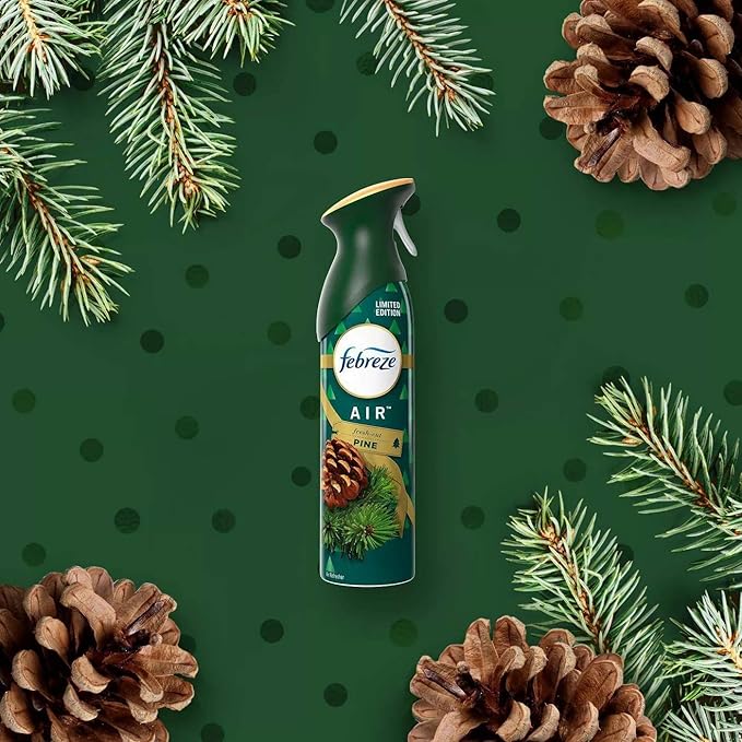 Febreze Air - Air Freshener Spray - Fresh-Cut Pine - Limited Edition Holiday - Image 6