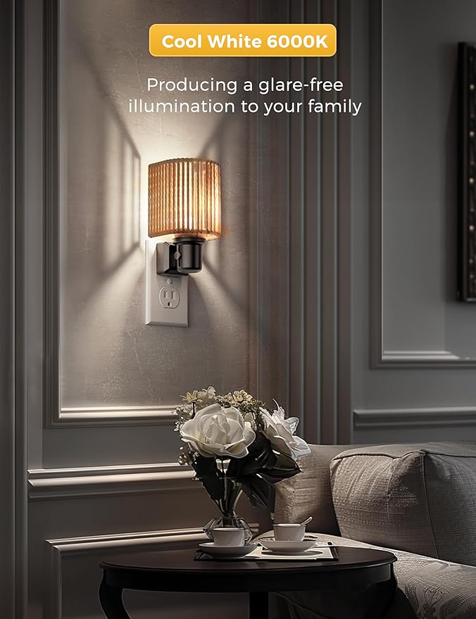 L LOHAS LED Night Lights Plug into Wall, Boho Night Light, 2 Pack, Decorative - Image 5