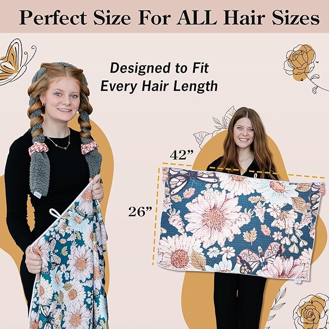 Microfiber Hair Towel Wrap for Women - Image 6