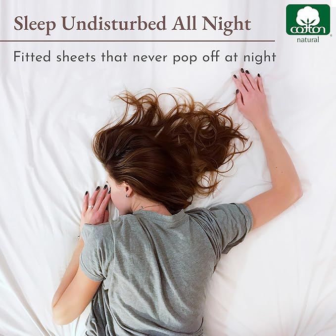 California Design Den 2-Pack Twin Fitted Sheets Only - Image 6