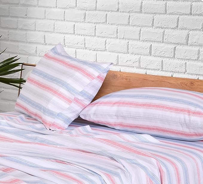 RUVANTI 100% Cotton Sheets – California King Percale Bedding, Cooling & - Image 7