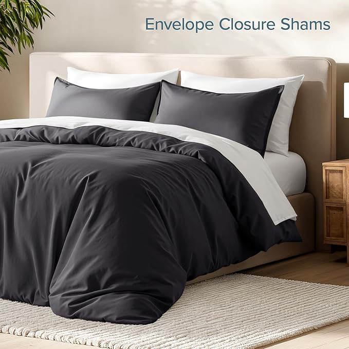 Bare Home Bedding Duvet Cover Queen Size - Image 4