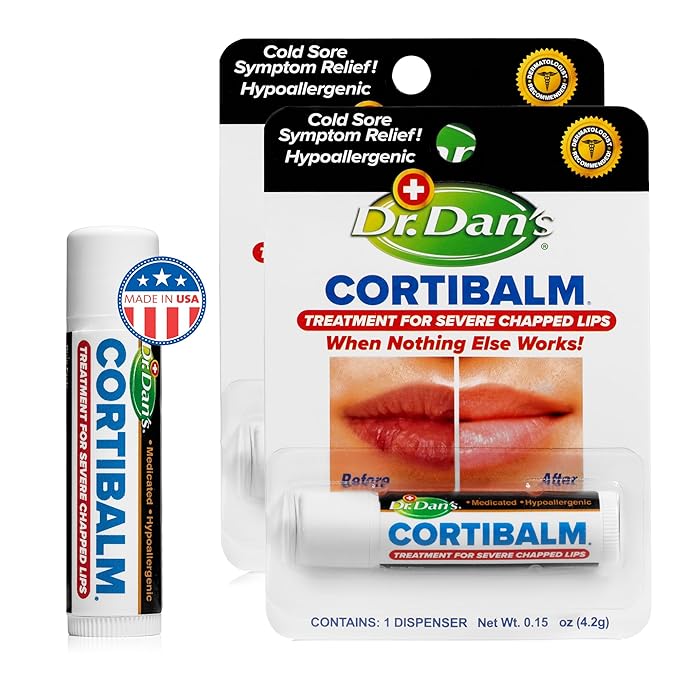 Dr. Dan's Cortibalm-2 Pack- for Dry Cracked Lips - Image 5
