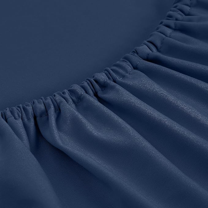 FreshCulture King Fitted Sheets, Bulk Pack of 6, Deep Pocket, Soft Microfiber - Image 2