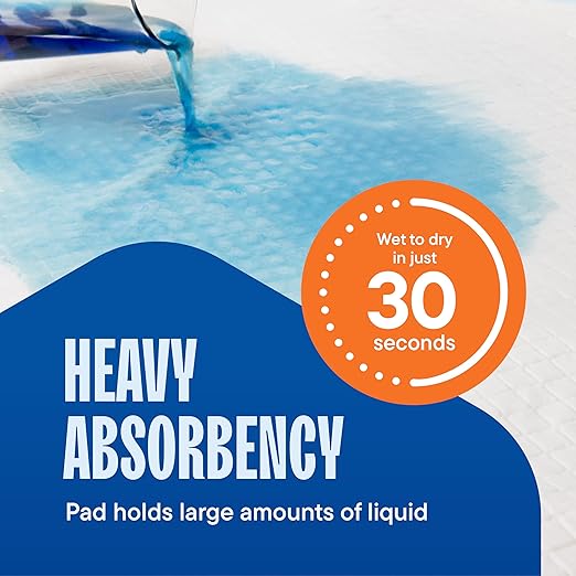 Chucks Pads Disposable Adult Incontinence Underpads 23"x36" Large Super - Image 2