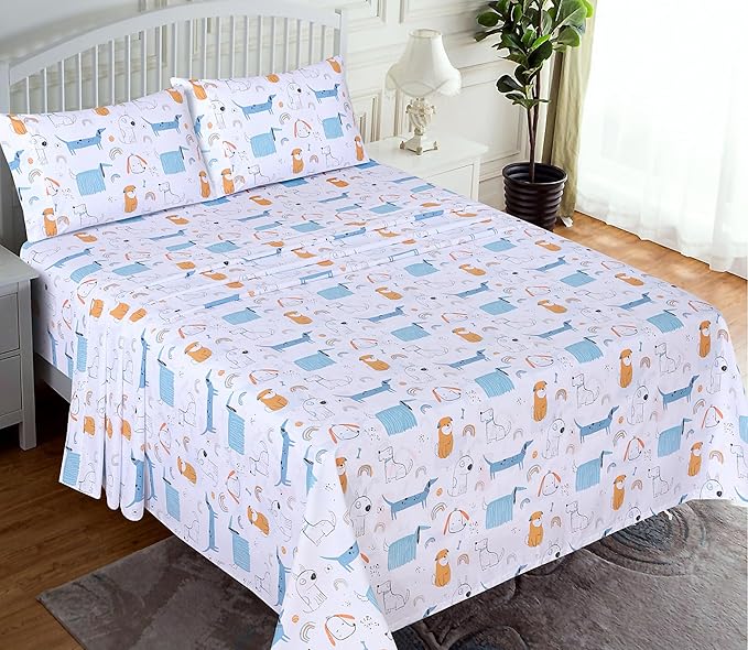 RUVANTI 100% Cotton Sheets – Twin XL Size Percale Bedding, Cooling & Breathable - Image 2