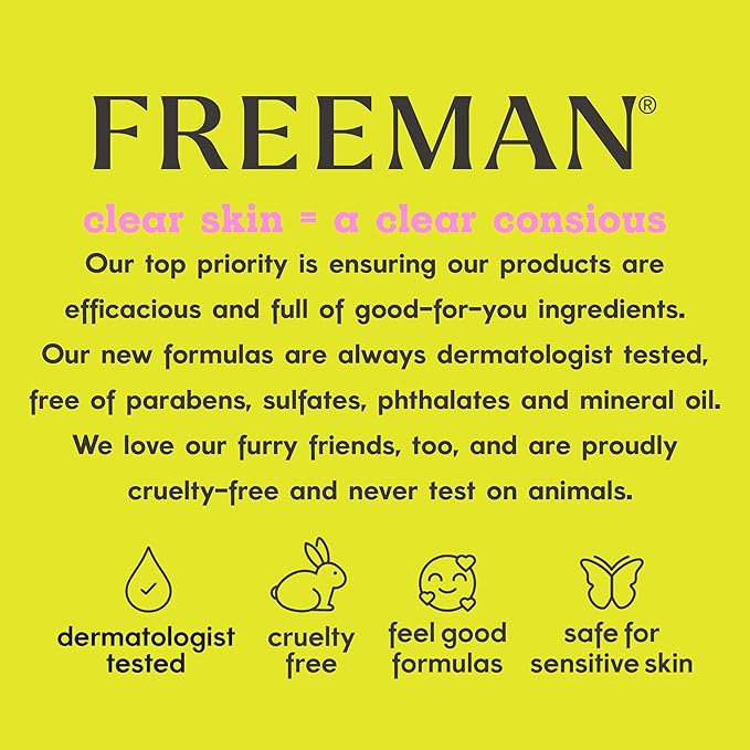 Freeman Exotic Blends Facial Mask 4 Piece Set, Peel-Off & Jelly Masks, - Image 20