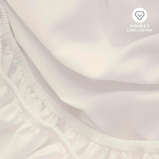 Hotella 100% Microfiber Twin Size Fitted Sheet Only, Ultra Soft Hotel Quality - Image 6