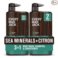 Every Man Jack Sea Minerals + Citron Hydrating Mens 3-in-1 All Over Wash by EveryManJack