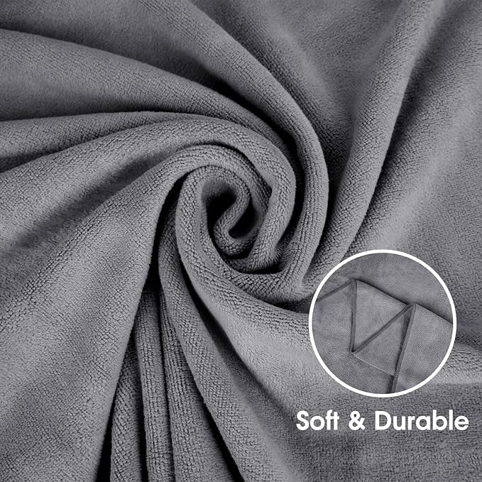 JML Extra Large Bath Towels, Microfiber Bath Sheet Towels - Image 4