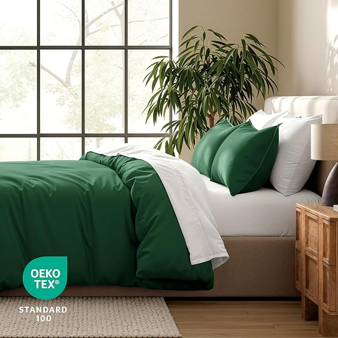 Bare Home Bedding Duvet Cover Queen Size - Image 5