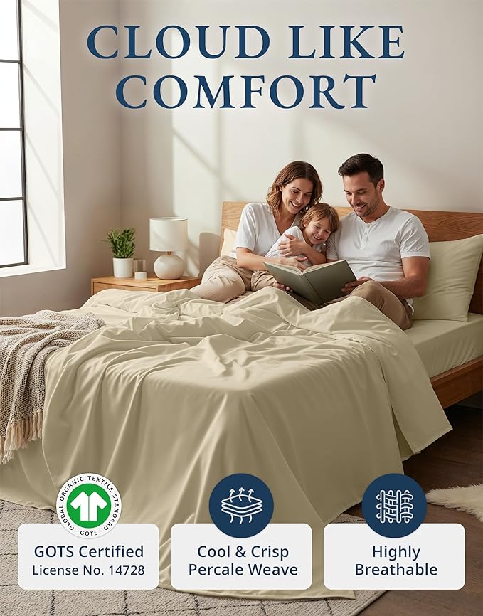LANE LINEN RV Queen Sheets Set - Image 2