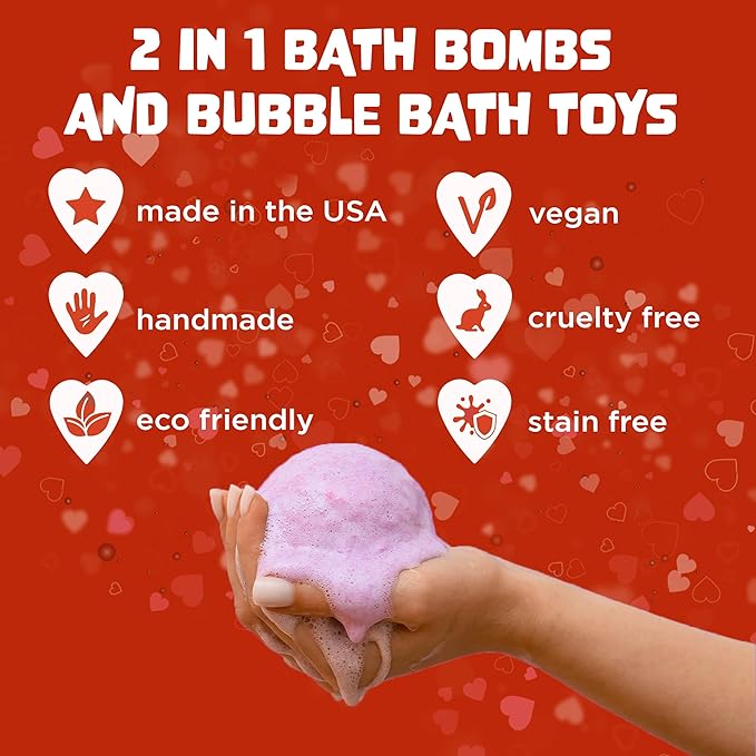 Valentines Bath Bombs for Kids - Image 7
