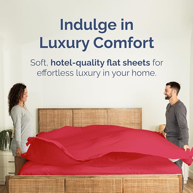 Twin XL Size Flat Sheet - Image 2