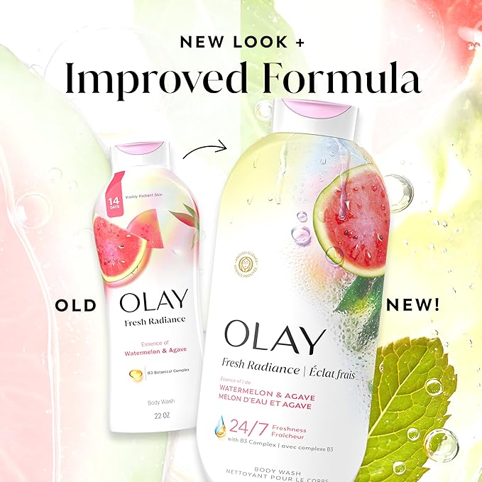 Olay Body Wash for Women, Fresh Radiance, 24/7 Skin-Loving Freshness, Visibly - Image 9