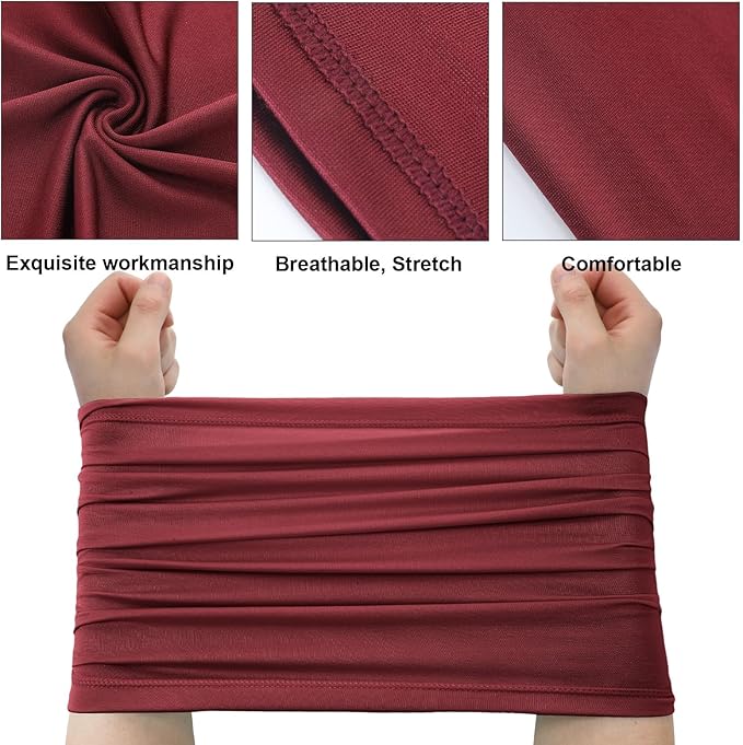 Geyoga 6 Pieces Summer UV Protection Cooling Neck Gaiter Face Clothing Neck - Image 5