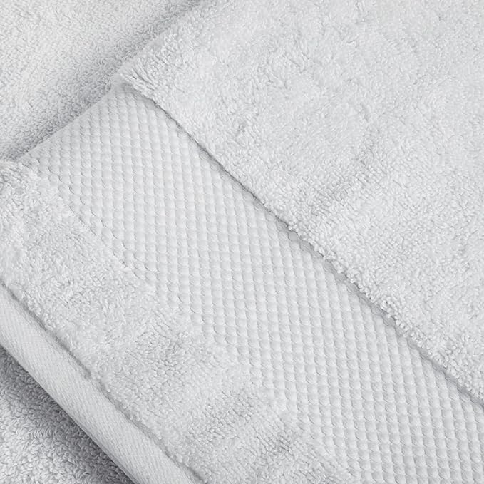 BIOWEAVES 100% Organic Cotton 700 GSM Plush 6-Piece Towel Set GOTS Certified - Image 5