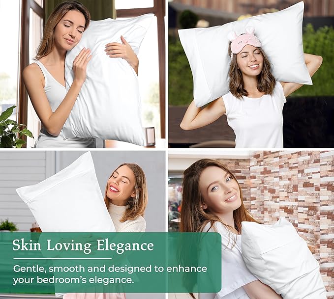 Royale Linens White Pillowcase Set of 12 - Image 3
