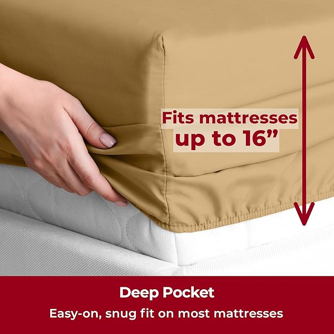 Mellanni Twin XL Sheets Set - Image 5