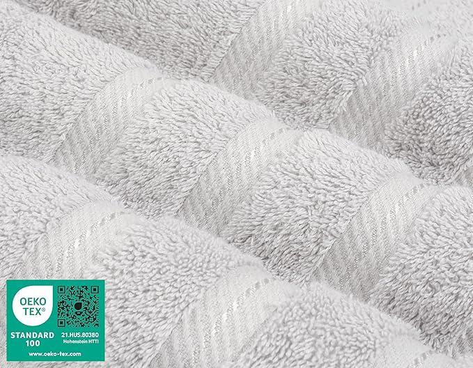 American Soft Linen Premium 3 Piece Towel Set, 1 Bath Towel 1 Hand Towel 1 - Image 3