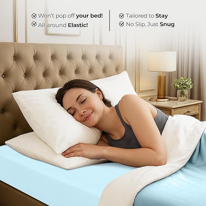 Utopia Bedding Queen Fitted Sheet - Image 8