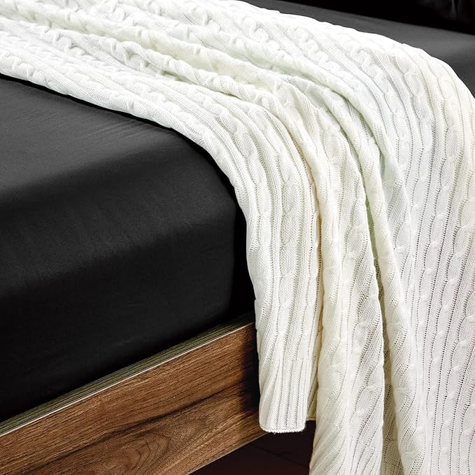 FreshCulture Full Fitted Sheets, Bulk Pack of 6, Deep Pocket, Soft Microfiber - Image 5