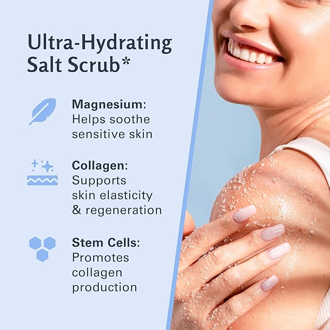 Magnesium Body Scrub for Sore Muscles, Exfoliation & Relaxation | Calming & - Image 2