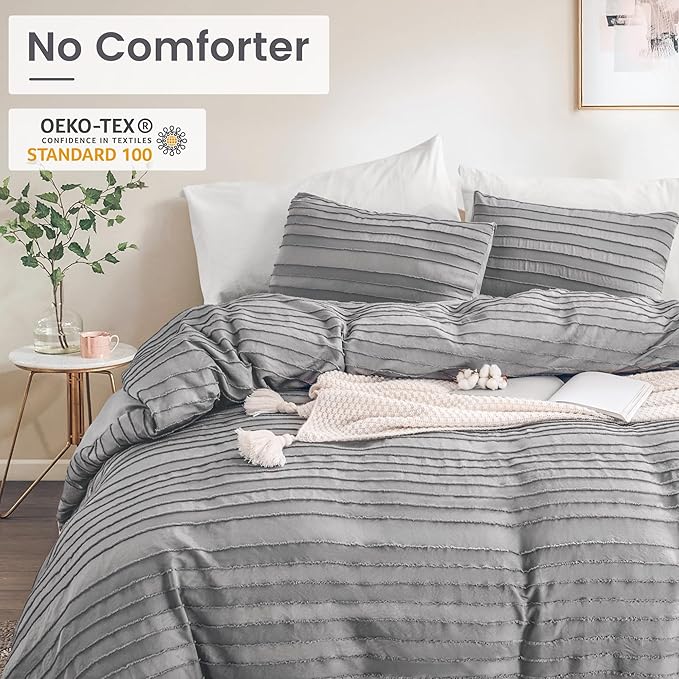 NEXHOME PRO Duvet Cover Queen, Soft and Lightweight 100% Washed Microfiber - Image 7