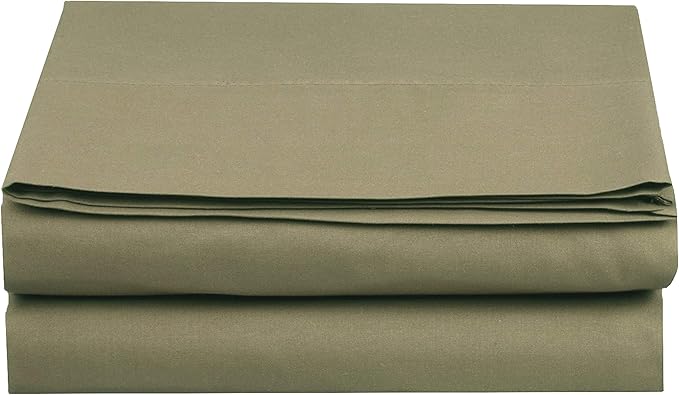 Elegant Comfort Premium Hotel Quality 1-Piece Flat Sheet, Luxury and Softest - Image 2