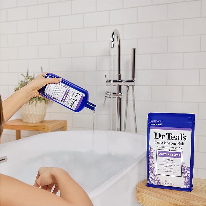 Dr. Teal's Epsom Salt Soaking Solution and Foaming Bath - Image 8