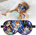 Kids Silk Sleep Mask: 100% Mulberry Silk Eye Mask by spacepower
