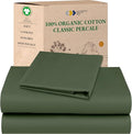 California Design Den Soft 100% Cotton Percale Sheets Twin Size Bed Set by CaliforniaDesignDen