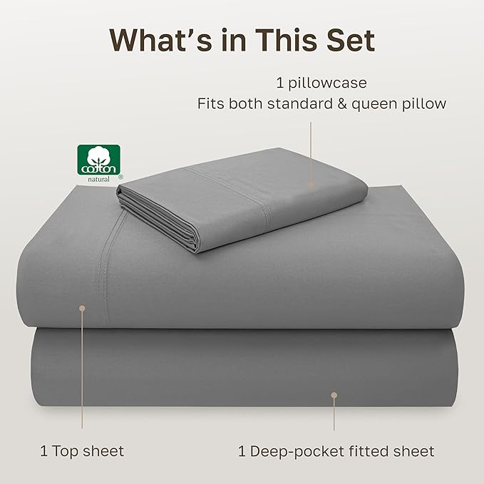 California Design Den Twin XL Sheet Set - Image 4