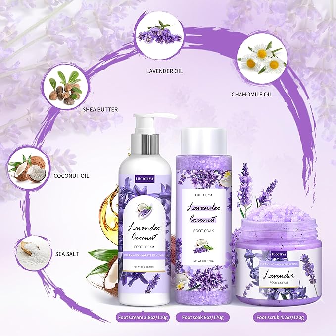 Lavender Foot Soak Set - Image 7